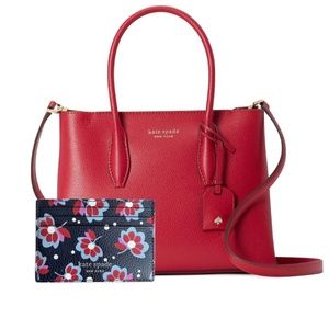Kate Spade Eva Red Satchel